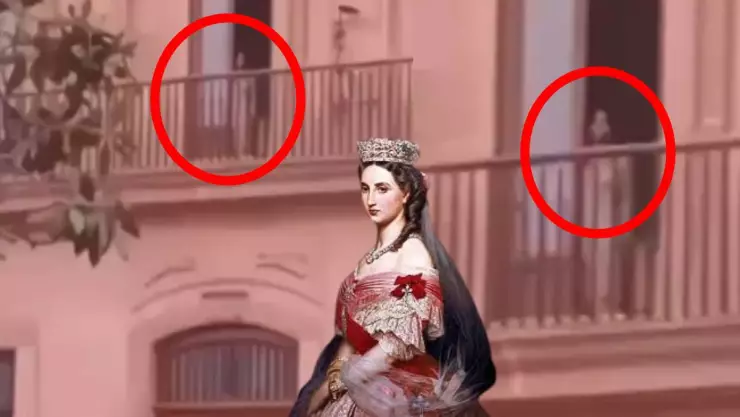 Emperatriz Carlota en Palacio de Gobierno