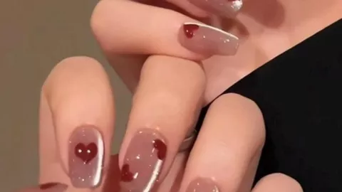 45 diseños de uñas para San Valentín en almendradas o cuadradas: son sencillas, elegantes y sutiles