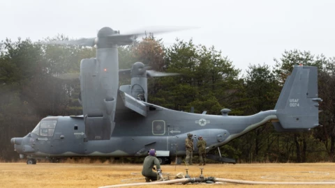 fuerza aerea eu soldados covid 19