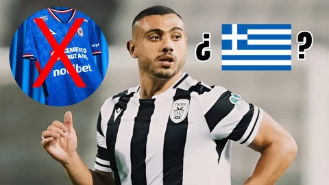 Insólito: en Cruz Azul pasó sin pena ni gloria y así tratan a Giorgos Giakoumakis en Grecia
