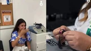 Niña sorda escuchó por primera vez brasil