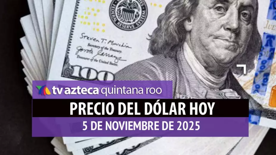 ¿Peso se recupera? Precio del Dólar HOY 5 de Noviembre 2025 en México: Aquí el tipo de cambio