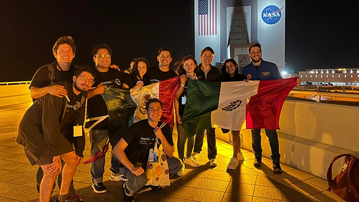 SpaceX experiemento mexicano