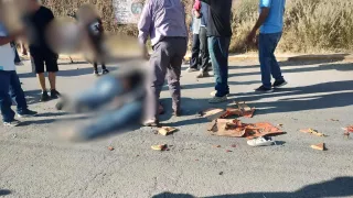 Conductor y joven resultan gravemente heridos tras accidente en Amozoc hoy; así pasó