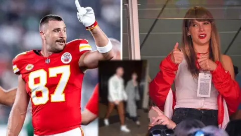 ¡ES OFICIAL! Captan a Taylor Swift y Travis Kelce tomados de la mano en Nueva York