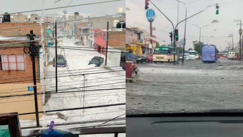 Granizada en Puebla hoy 24 de mayo de 2024