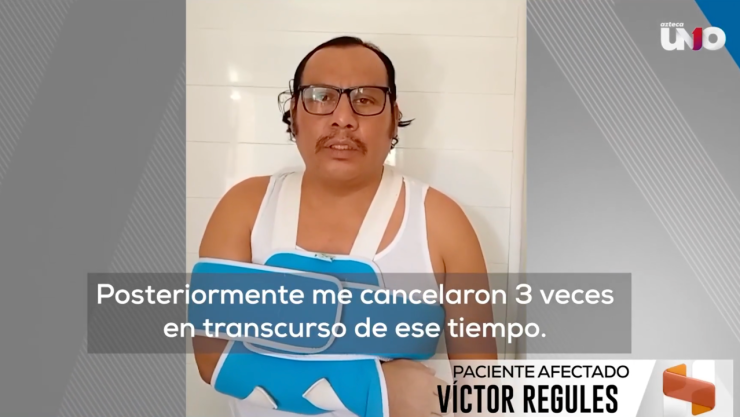 Lleva un mes con el brazo fracturado y no lo operan por falta de insumos en el IMSS-Bienestar de Veracruz: Paciente denuncia en Hechos Meridiano