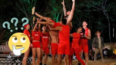 Exatlón: El atleta que provocó el primer problema en el equipo rojo.