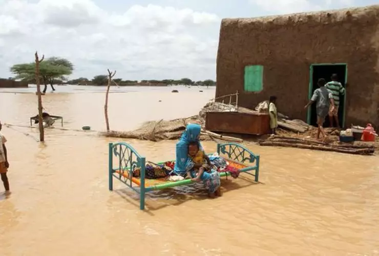 Inundaciones por lluvias dejan siete muertos en Sudán