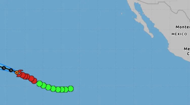 Tormenta tropical “Moke": ¿cuál es su trayectoria y llegará a México?