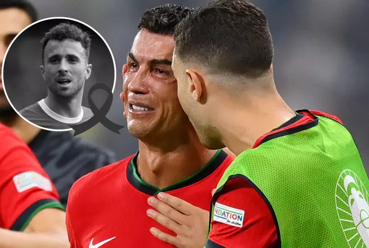 Cristiano Ronaldo despidió a Diogo Jota tras su muerte