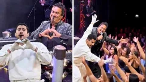 Redes reaccionan a un montaje que une a Bad Bunny con Nelson Kanzela