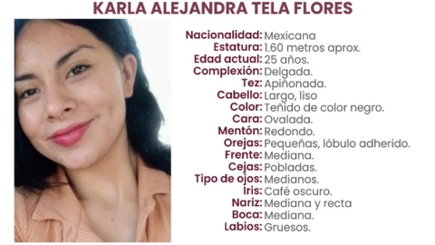 Karla Alejandra Tela Flores desaparecida