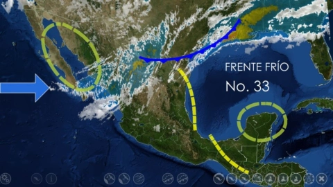 ¡Qué frío! Este municipio de Yucatán amaneció con 12°C a causa del Frente Frío No. 33