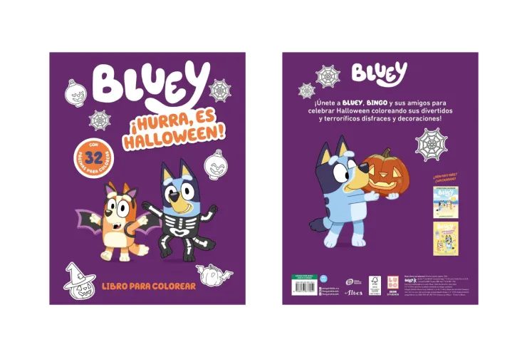 ¡Hurra, es Halloween! - Libro para colorear