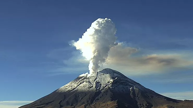 popocatepetl 25 agosto caída de ceniza