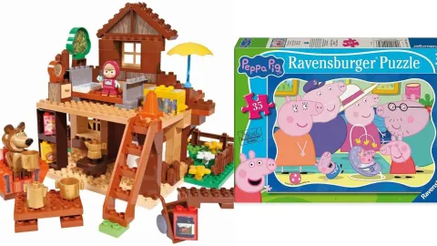 Juguetes de Masha y Peppa Pig