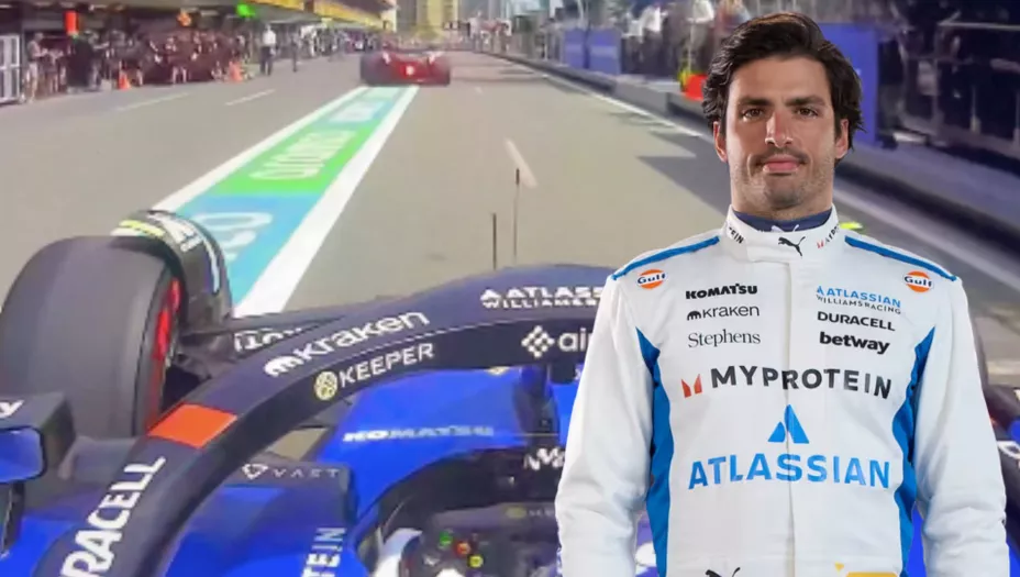 Carlos Sainz Williams Alphine