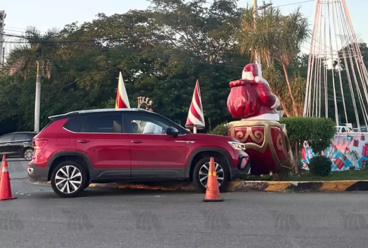 ¡Precaución! se registra FUERTE ACCIDENTE en glorieta al norte de Mérida