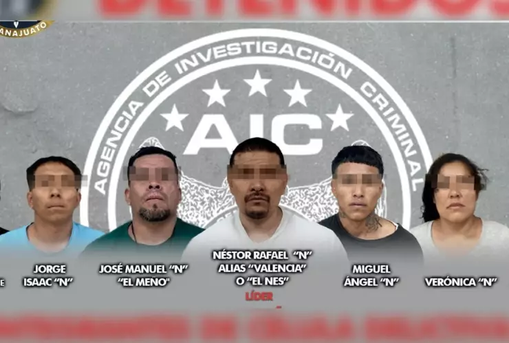 Detienen a célula criminal en Celaya