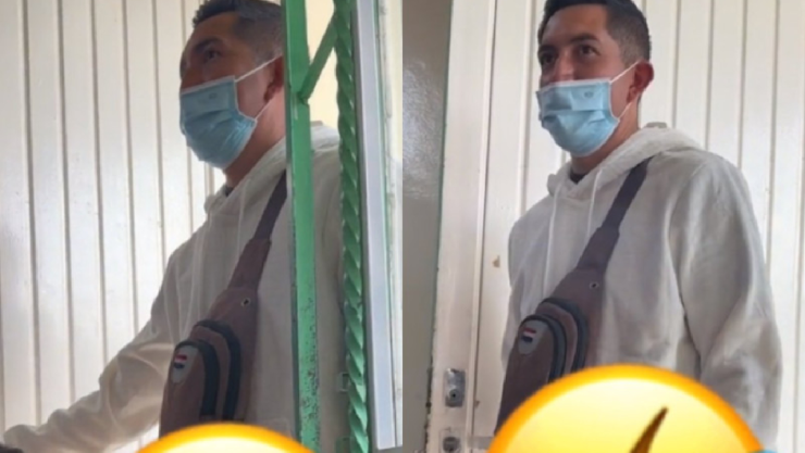 Ya se la saben Maestro llega a clases con frase de asaltante, se viraliza