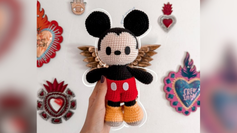 Patrones de amigurumi de Disney fáciles 4 personajes para tejer este fin de semana