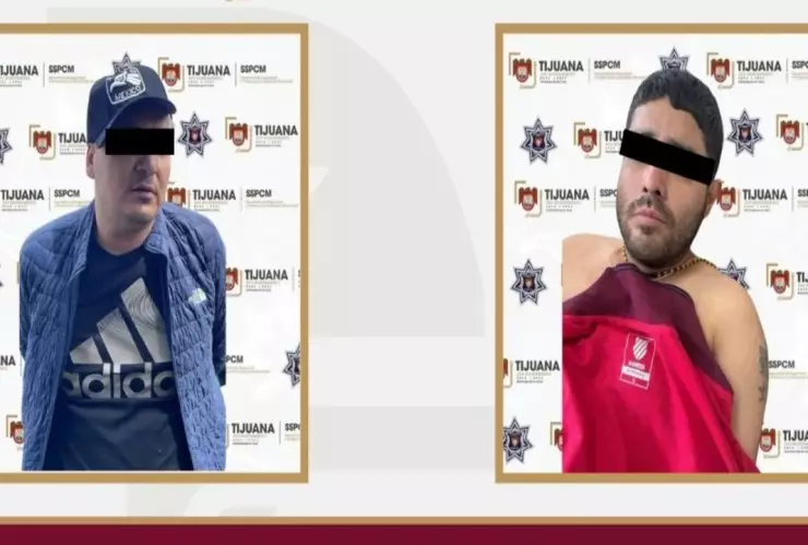 Hay dos detenidos por intento de asalto y homicidio en Zona Río de Tijuana hoy, 2 de abril de 2025