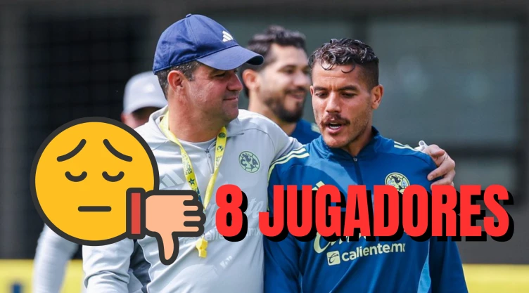 América perdería a 8 jugadores por decisión de la Selección Mexicana