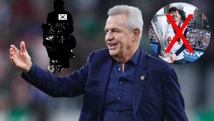 No es Son: Javier Aguirre se rinde a los pies de un jugador de Corea del Sur