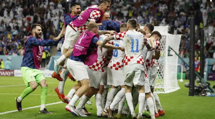 Croacia celebra el pase a 4tos de final
