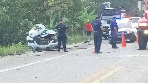 FOTOS_ Esto se sabe del FUERTE ACCIDENTE en la Villahermosa - Escárcega que dejó una persona sin vida