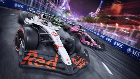 Captura de pantalla del videojuego de Fórmula 1 2025.