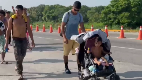 Migrantes buscan llegar a la Ciudad de M&eacute;xico