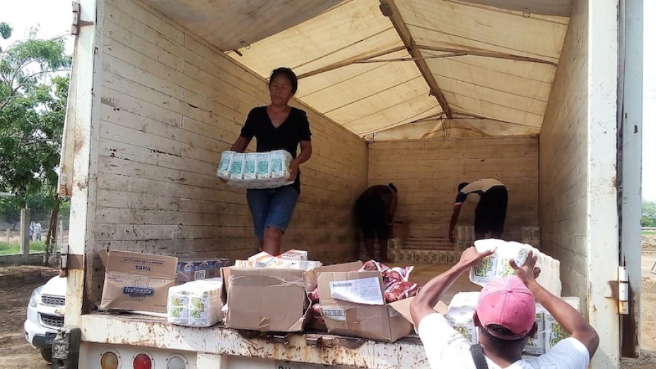 Apoya Diconsa a habitantes de Oaxaca