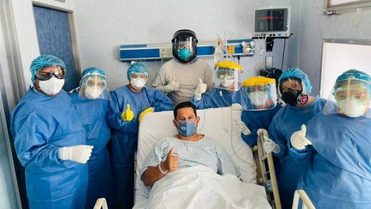 Diego Sinhue, gobernador de Guanajuato, fue dado de alto luego de ser hospitalizado por COVID-19