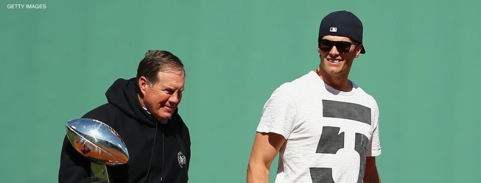 Tom Brady en su faceta de patriota
