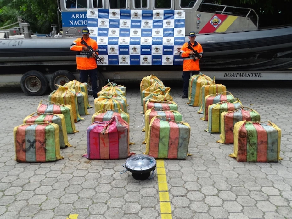 Decomiso de cocaína en Colombia
