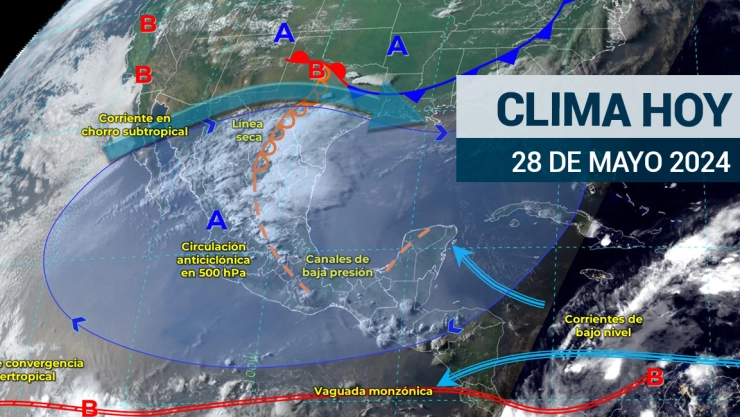 Clima en México HOY 
