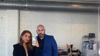 Lupillo Rivera y Giselle Soto de gala.jpg