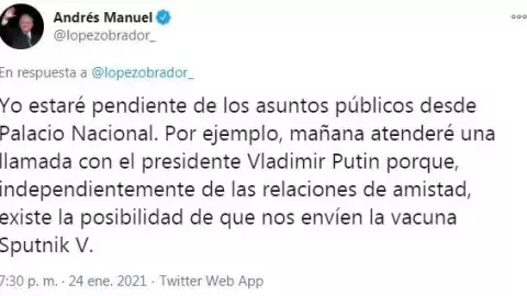 lopez obrador da positivo a Covid-19