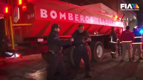 Casa incendiada en San Pedro Tlaquepaque.