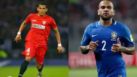Antes y después Dani Alves