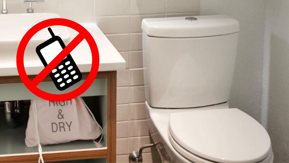 Los grandes peligros de ir al baño con tu teléfono móvil 3 Merca2 La importancia de la higiene