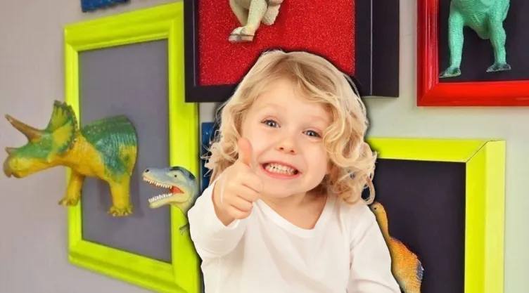 5 manualidades de dinosaurios para hacer con niños y decorar la recámara