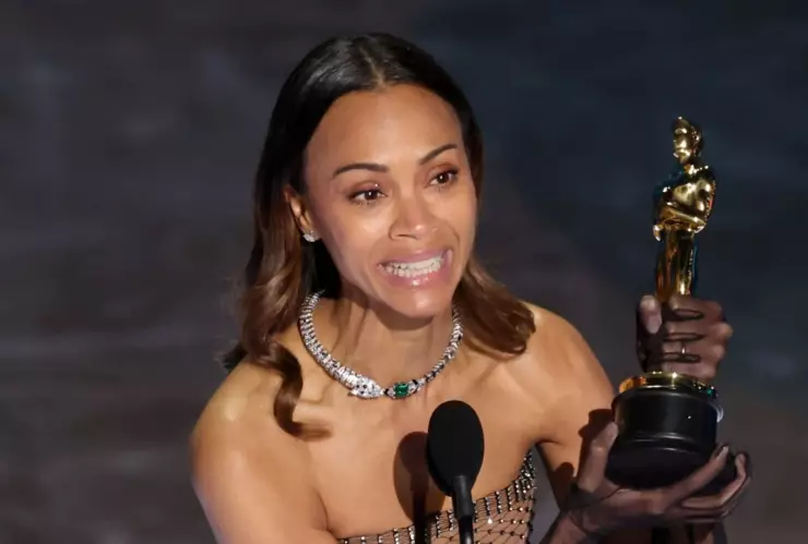 zoe saldaña discurso premios oscars 2025