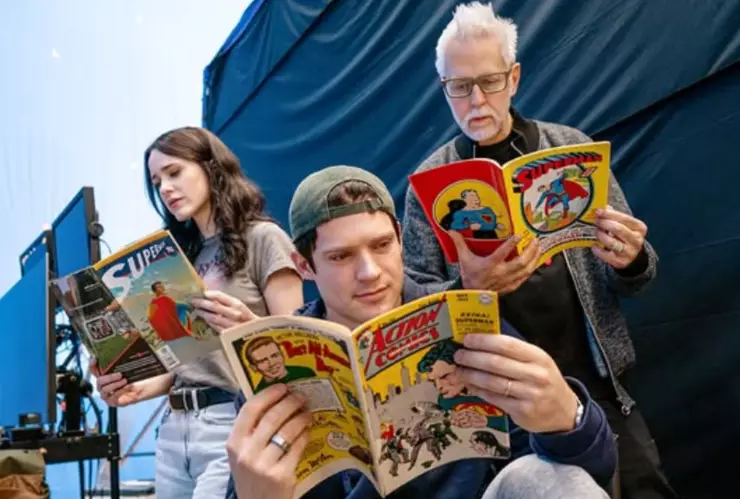 Revelan las primeras imágenes de Superman Legacy