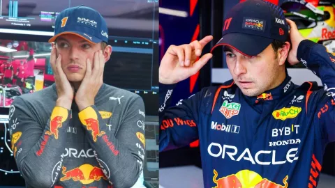Checo Pérez y Max Verstappen se pelean en plena carrera sprint: “¿Qué carajo le pasa?”