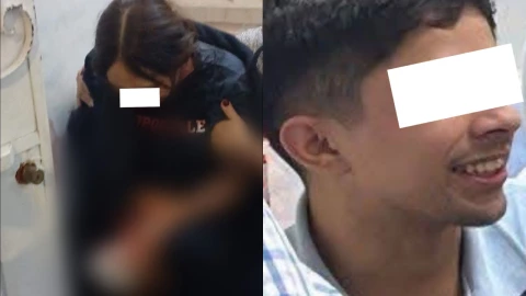 Una mujer herida por intento de feminicidio, un hombre presunto responsable de apuñalar a su pareja