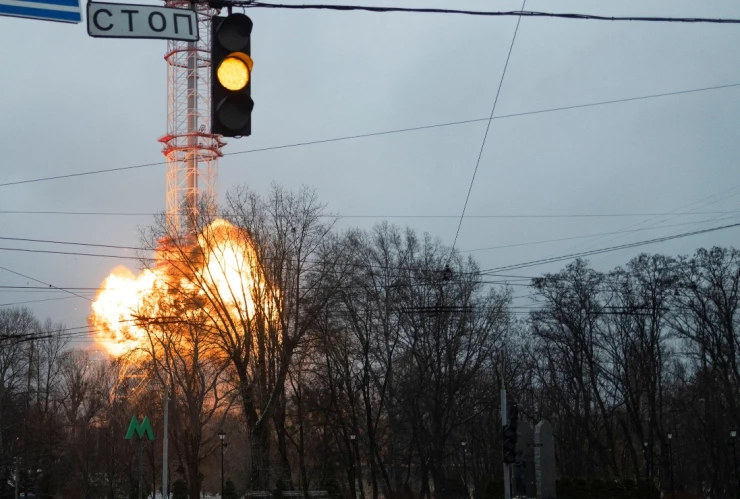 rusia torre television kiev ucrania