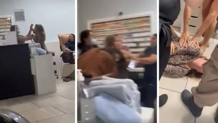 Señora agrede a empleada comercial